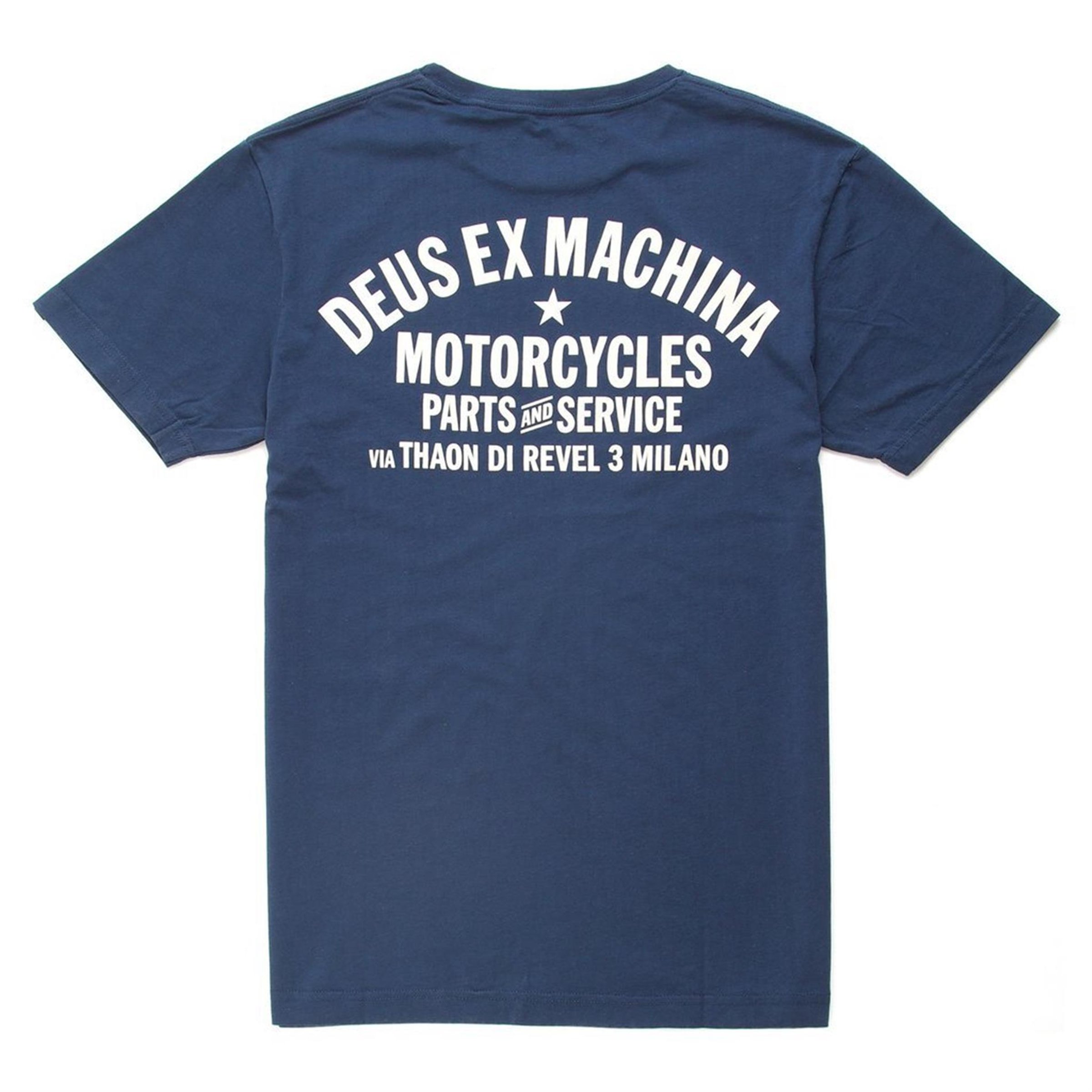 T-Shirt DEUS Milano Address Tee Größe: S für Männer