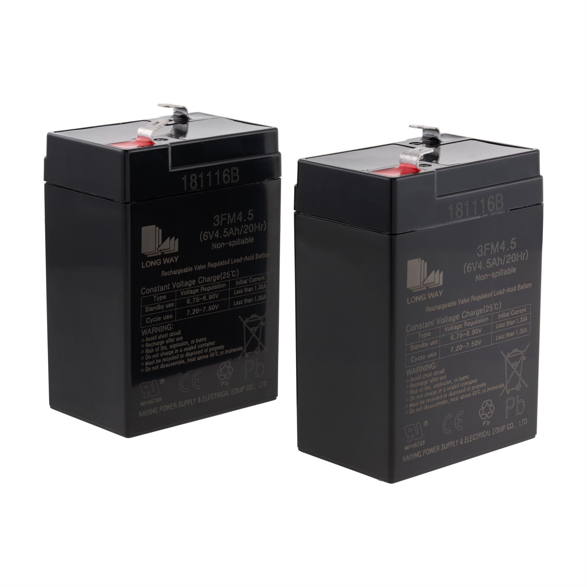 Batteriepack 12V/4.5Ah, 3FM4.5 für Kinderroller für Vespa GTS