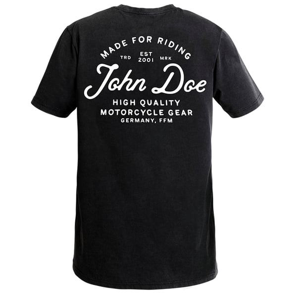 T-Shirt JOHN DOE Lettering Größe: M für Männer