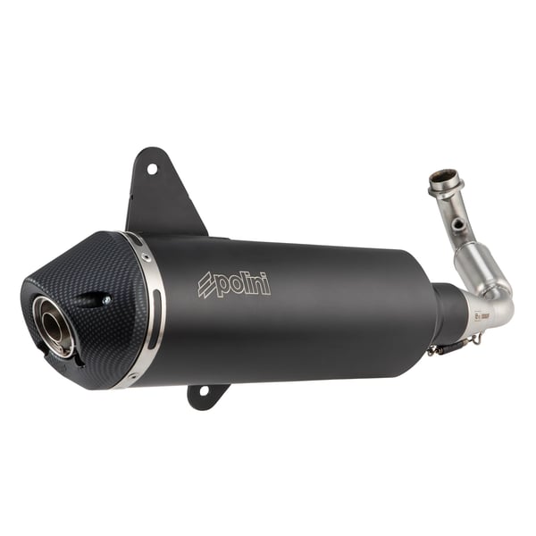 Rennauspuff POLINI SLIP-ON 190.0077/K für Vespa GTS/GTS Super/GTV 300ccm HPE (`20-)