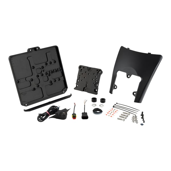 Nummernschildhalter Rücklicht WUNDERKIND für deutsche Kennzeichen 220 x 200 mm, hinten, 107239-A92-F15 für Vespa GTS/GTS Super/GTV 125/300/310ccm (2023-)