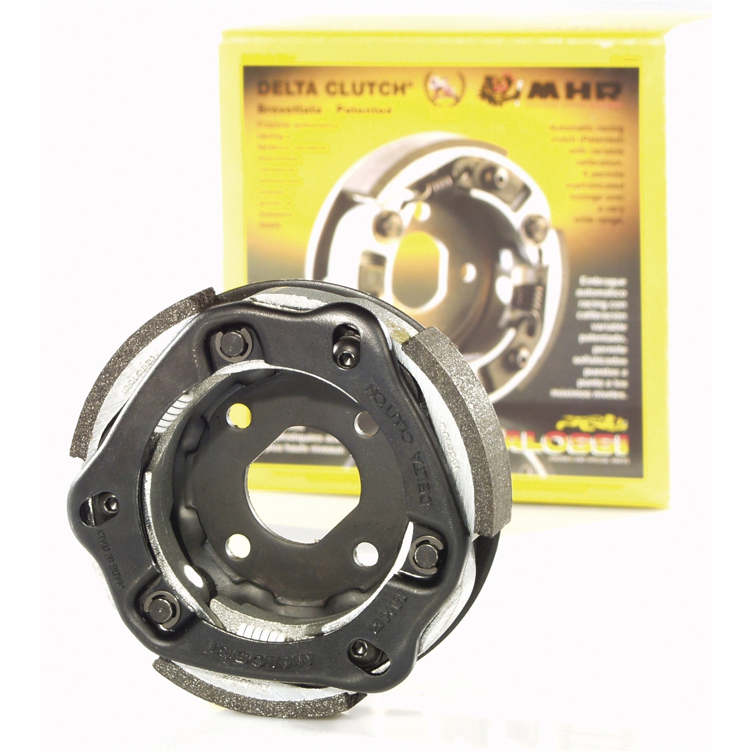 Kupplung MALOSSI Maxi Delta Clutch 5212487 für BENELLI 150 CAFFèNero/HONDA 110 Activa/Vision i.e./Dio i.e./125-150 @/Dylan/Pantheon/PS/SH/SH Scoopy/SH I/S-Wing/KEEWAY 125-150 Outlook/KYMCO 125-150 Agility/Like/Movie/People/Vivio/MALAGUTI Blog/Centro/Ciak 