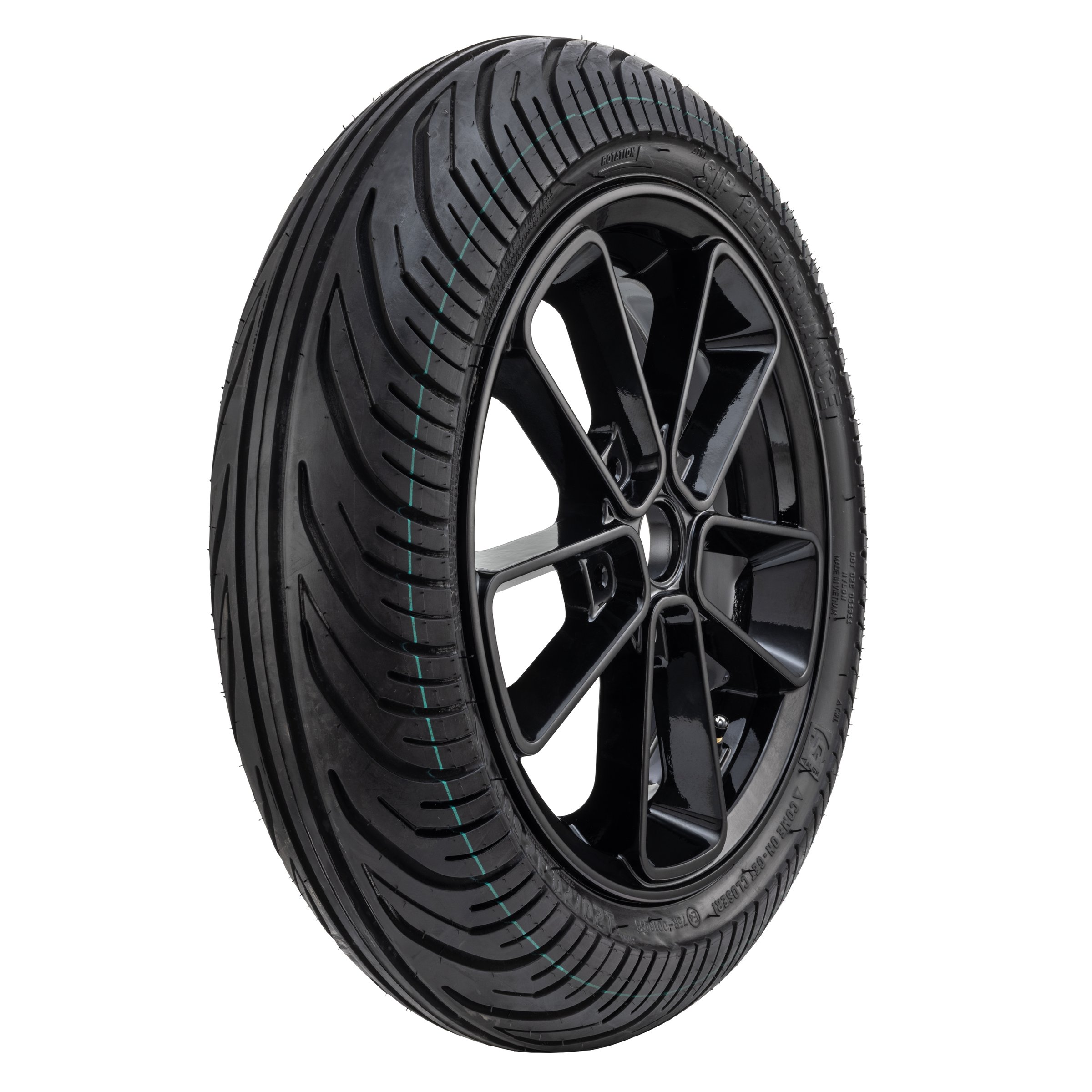 Komplettrad SIP SERIES PORDOI 120/70-12 58S TL für Vespa GTS/GTS Super/GTV/GT 60/GT/GT L 125-300ccm