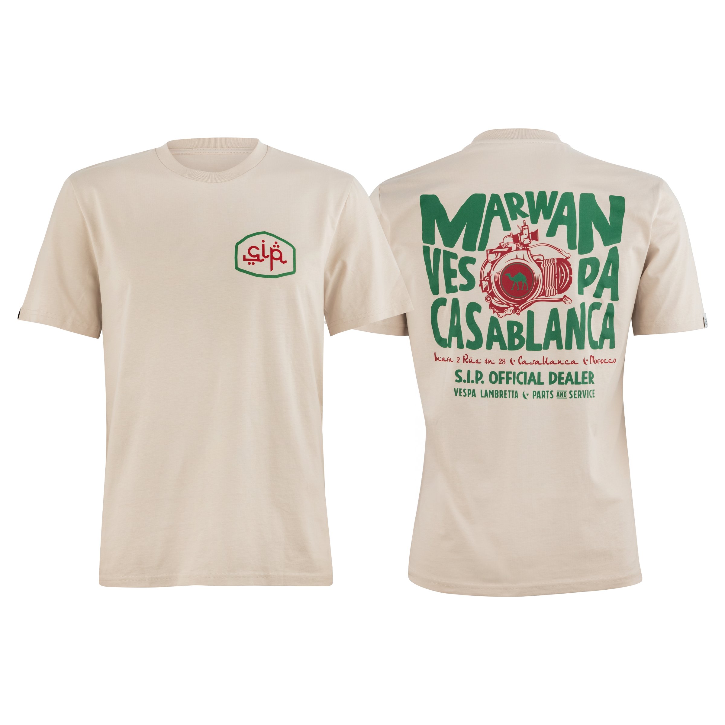 T-Shirt SIP Destination Marwan / Casablanca Größe: M für Männer