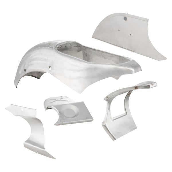 Rahmenheck Set CARLUCCI für Vespa 125 VN2/150 VL2-3/VB/ACMA GL