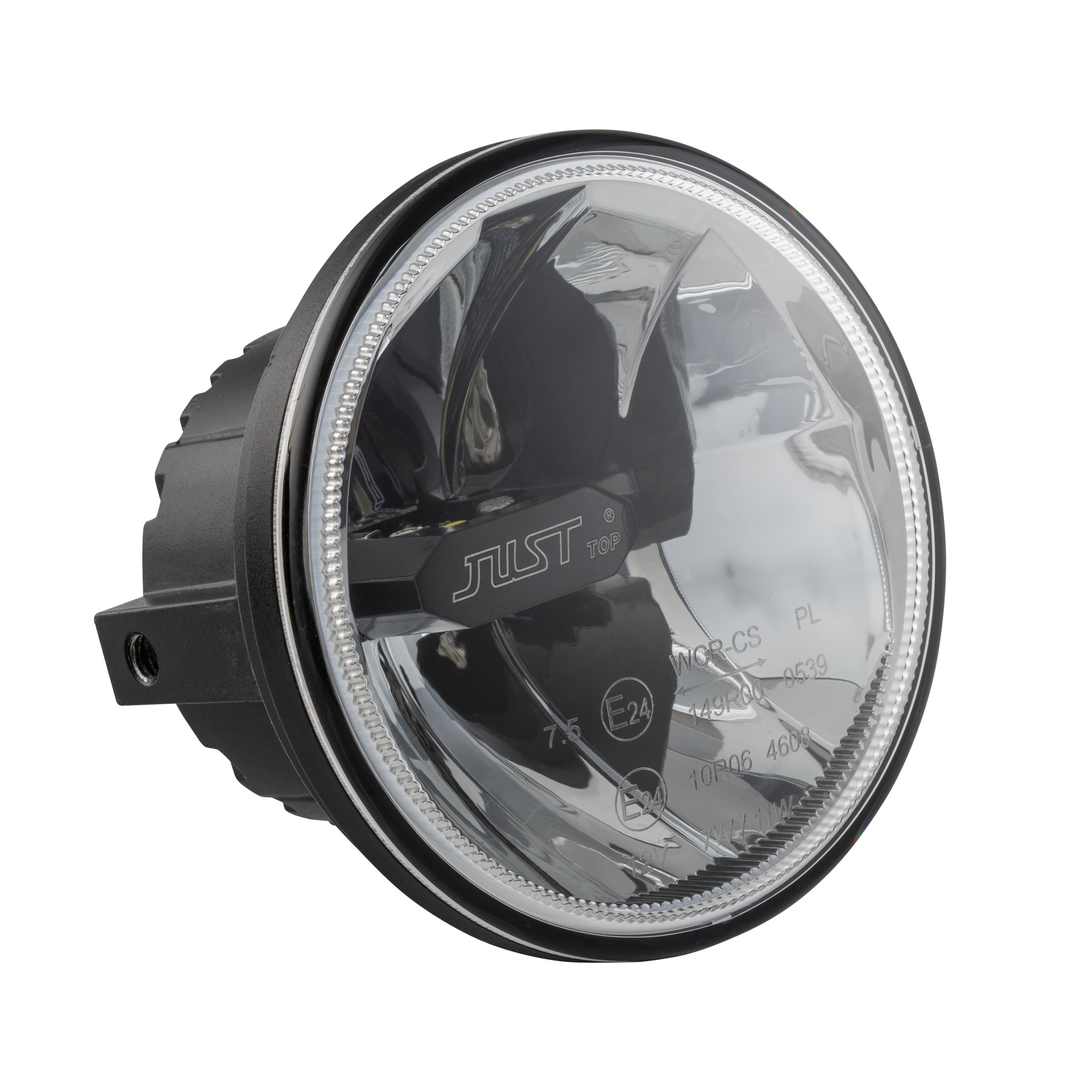 Scheinwerfer SIP by JUST Top LED rund Ø 100 mm für Vespa 50 N/L/R, Ø105mm
