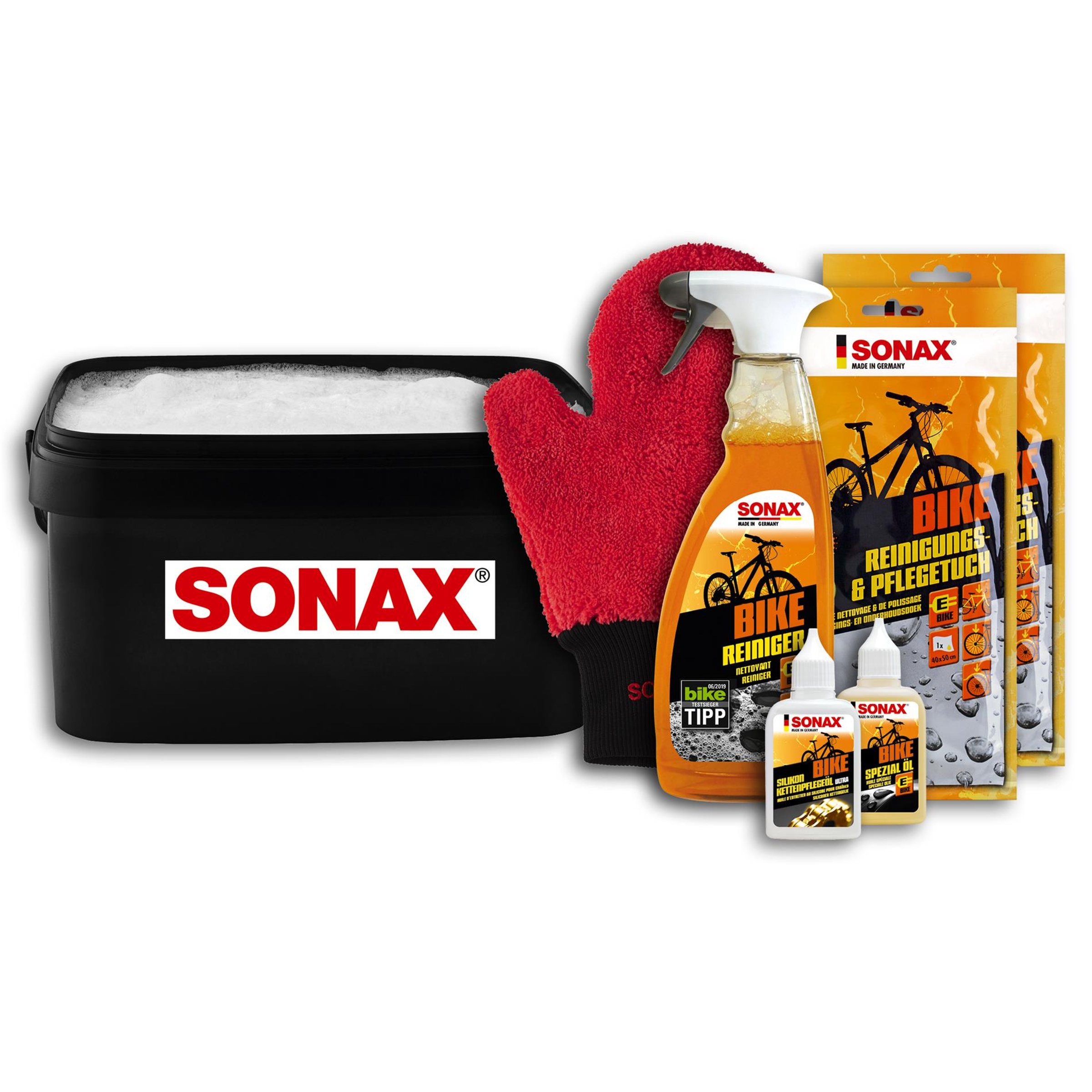 Reinigungs- und Pflegeset SONAX BIKE 
