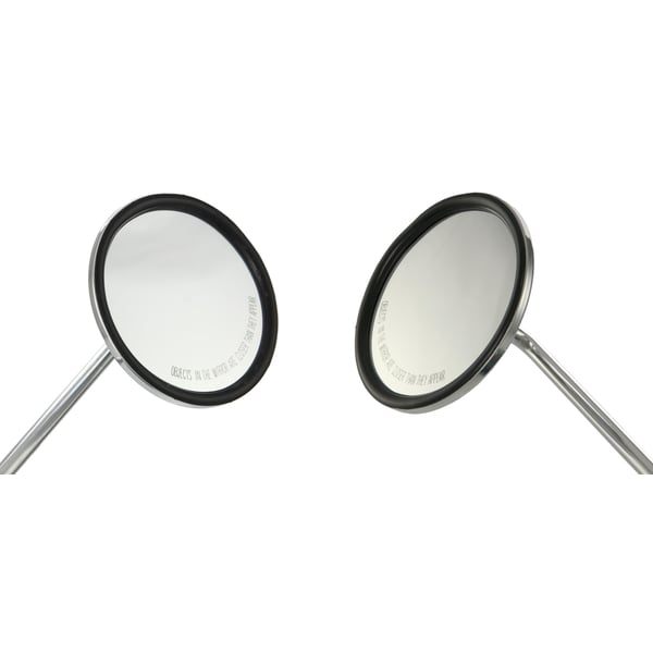 Standard Spiegel PIAGGIO zur Montage am Lenkeroberteil links & rechts für Vespa PX Lusso/'98/MY