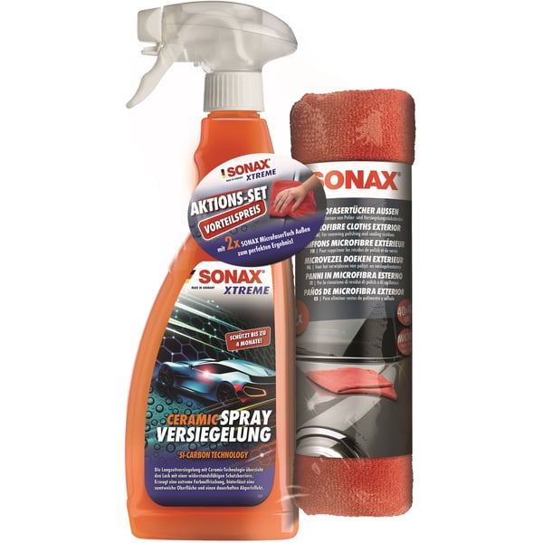Lackversiegelung SONAX XTREME CERAMIC SPRAY VERSIEGELUNG SI-Carbon Technology 
