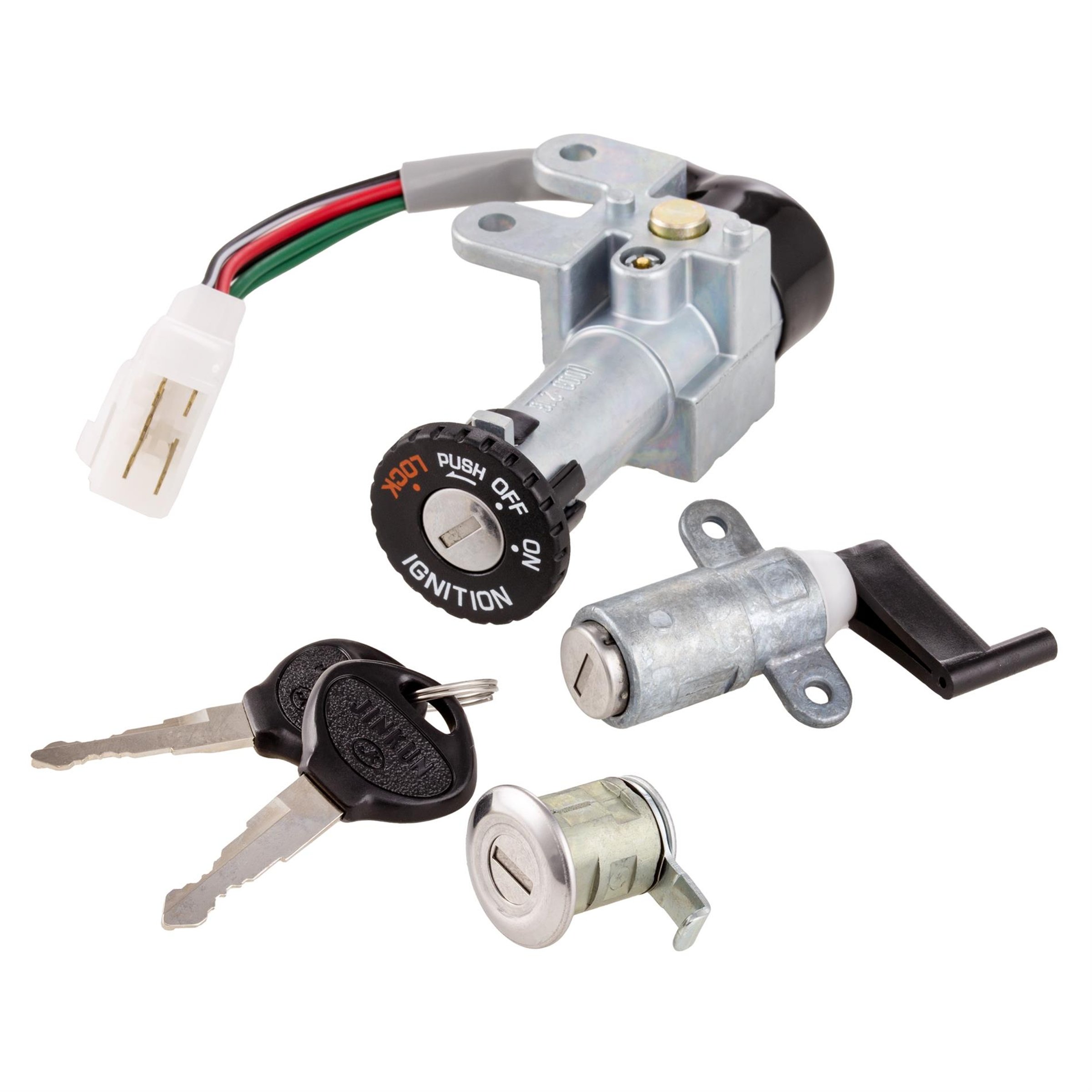 Schloss Set für KYMCO People 50ccm Bj.'99-'04/euro 2 Bj.'03 People 125/150ccm Bj.'99-'00/ euro 2 Bj.'03
