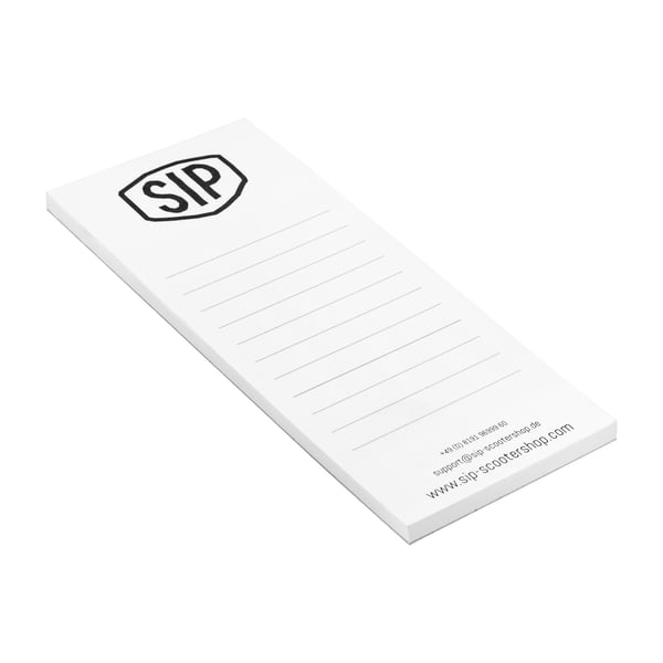 Notizblock SIP klein 