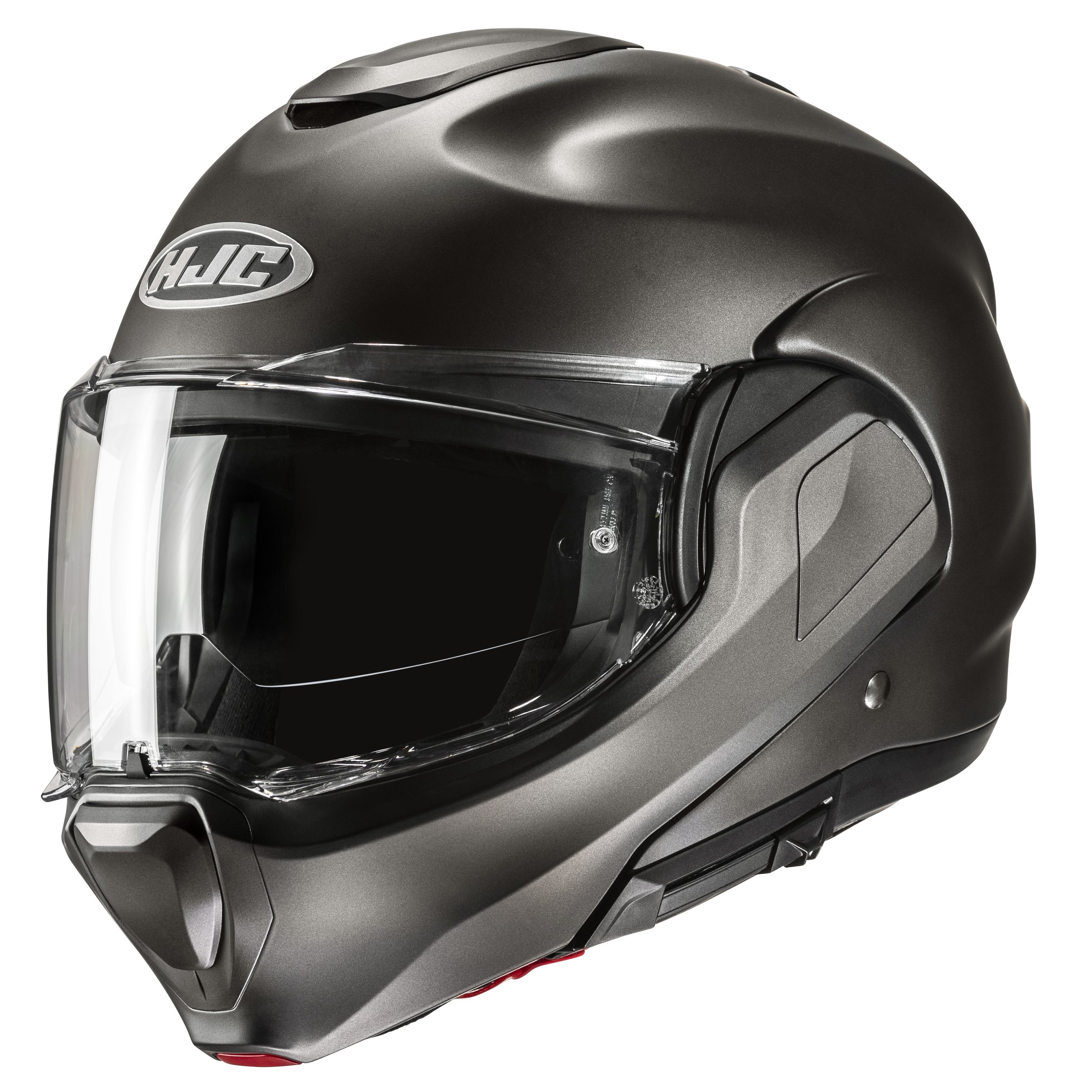 Helm HJC F100, Titanium matt, Gr. S, 55-56cm Modularhelm