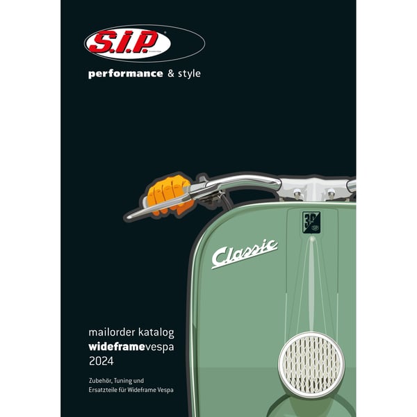 Katalog für Wideframe Vespa SIP Zubehör & Tuning für Vespa Lampe Unten / Wideframe 