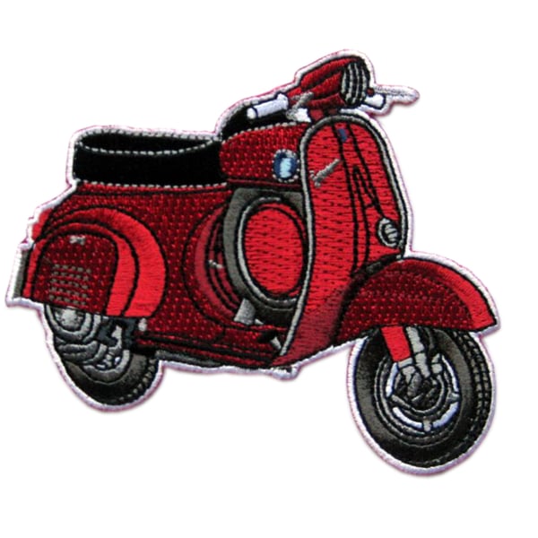 Aufnäher mit Motiv Vespa SS90 Motorroller 