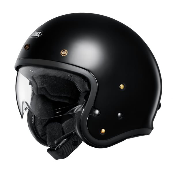 Helm SHOEI J.O2, schwarz glänzend, Gr. S, 55-56cm Jethelm