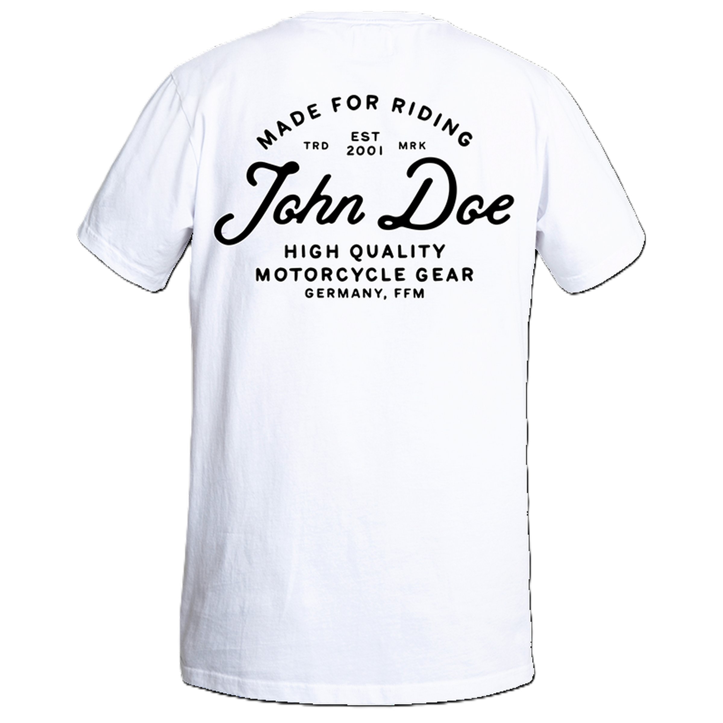 T-Shirt JOHN DOE Lettering Größe: XXL für Männer