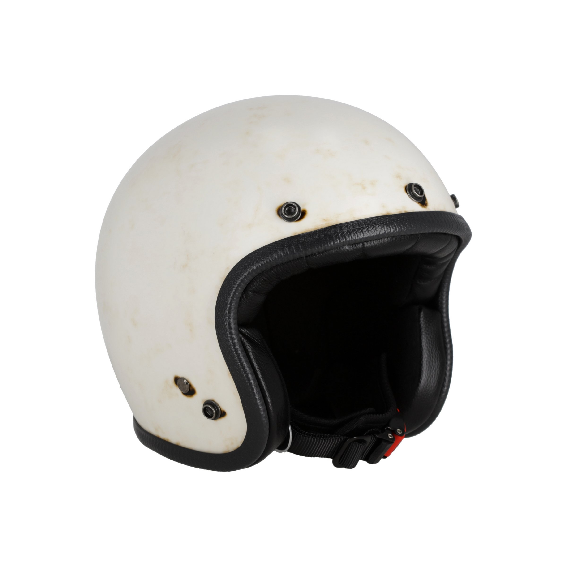 Helm 70'S PASTELLO Dirtys, weiß, Gr. XS, 53-54cm Jethelm