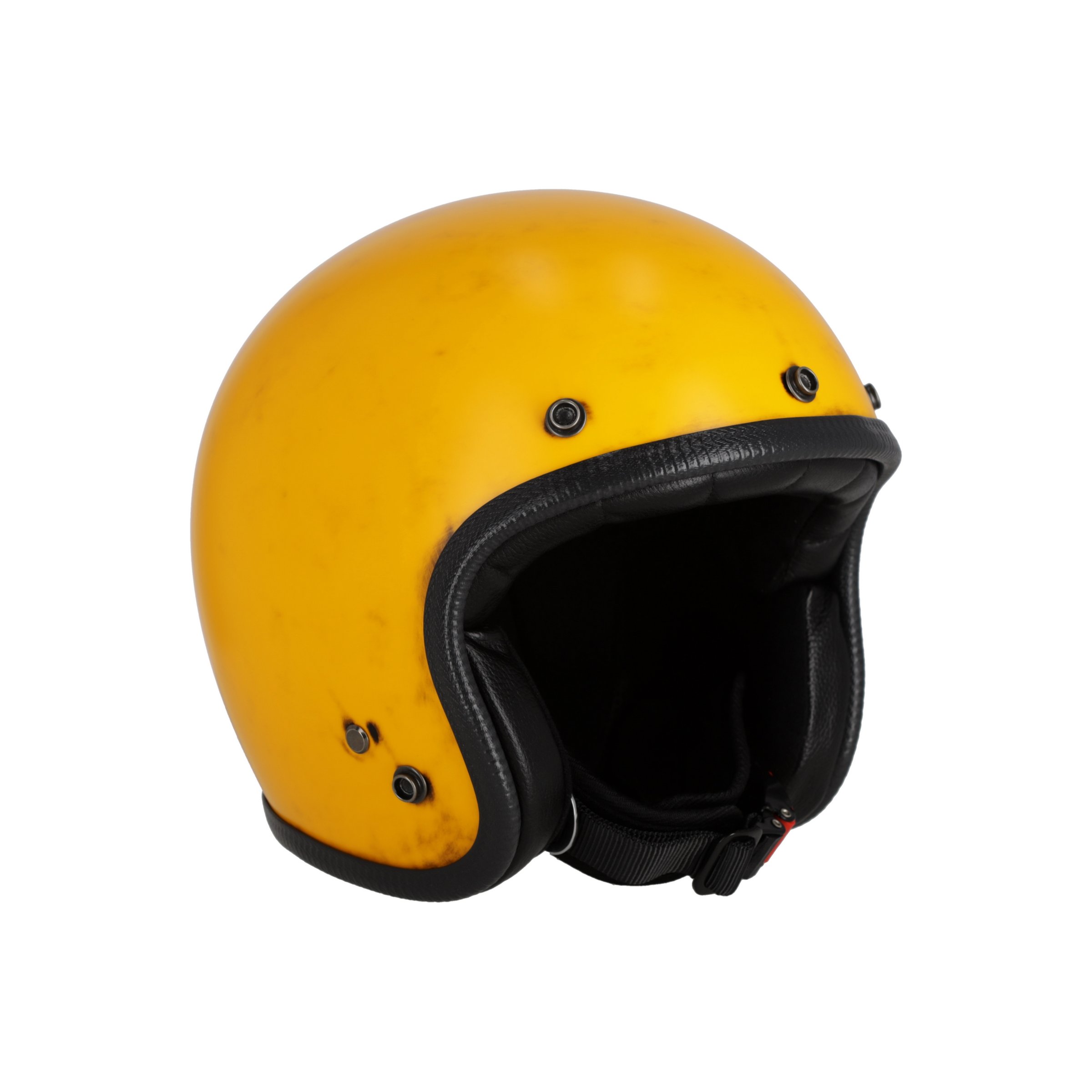Helm 70'S PASTELLO Dirty, gelb, Gr. L, 59-60 Jethelm