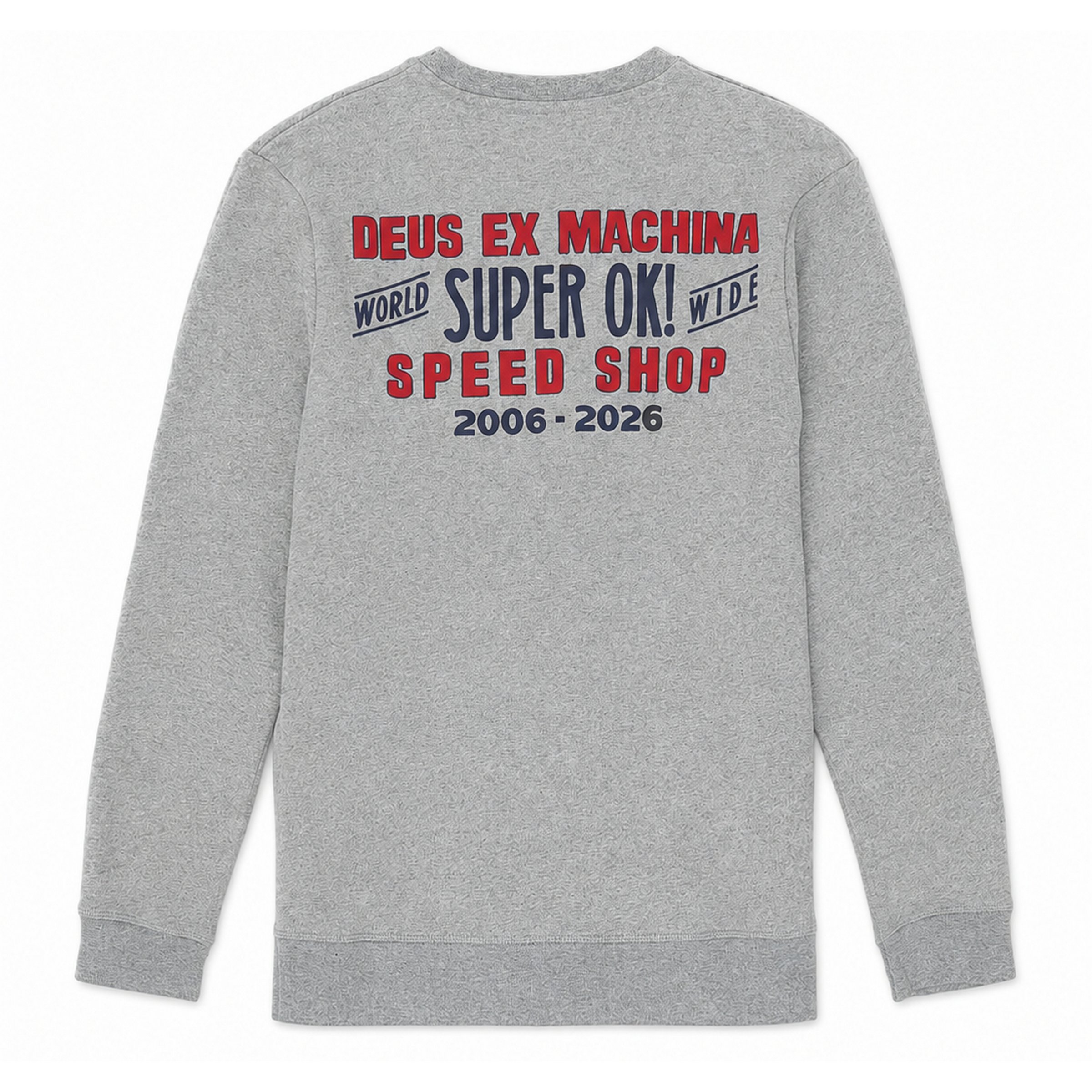 Sweatshirt DEUS Chessboxin Crew Größe: L für Männer