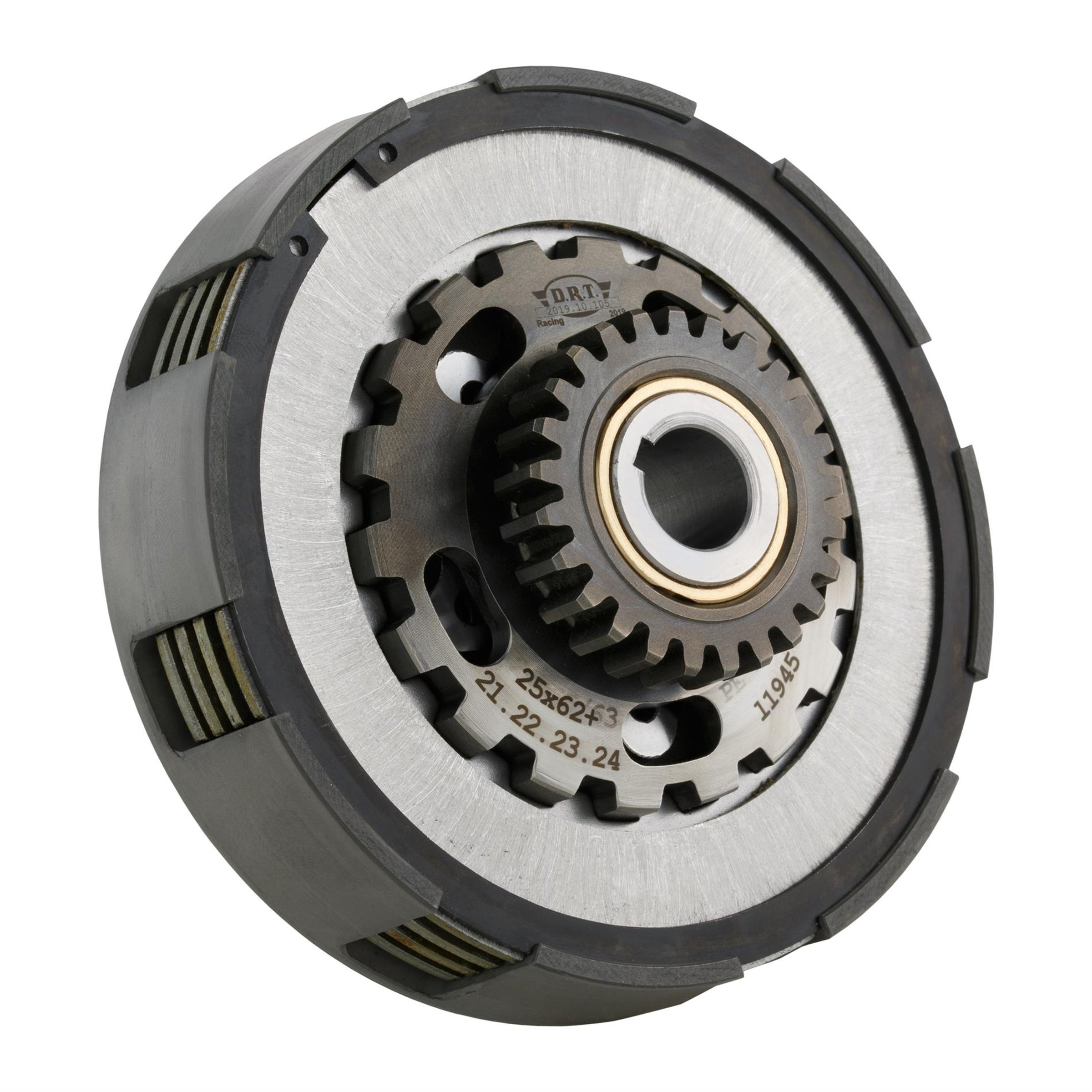 Kupplung SIP COSA 2 Ultrastrong Z 25 für Primär Z 62 für Vespa 125 VNA-TS/150 VBA-Super/180-200 Rally/PX80-200/PE/Lusso/Cosa/T5 für Vespa 125 VNA-TS/150 VBA-Super/180-200 Rally/PX80-200/PE/Lusso/Cosa/T5