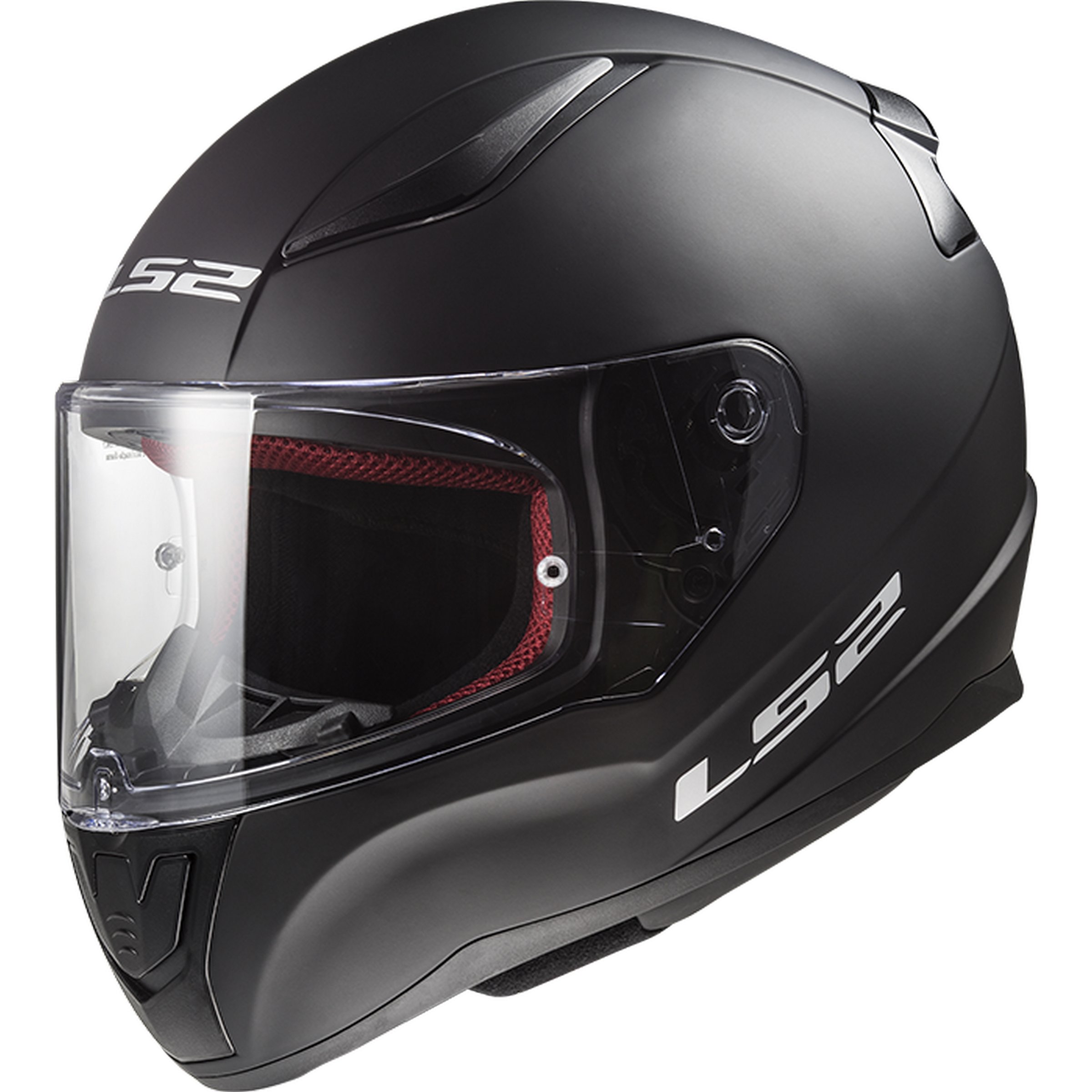 Kinderhelm LS2 Rapid Mini, schwarz matt, Gr. S, 47-48cm Integralhelm