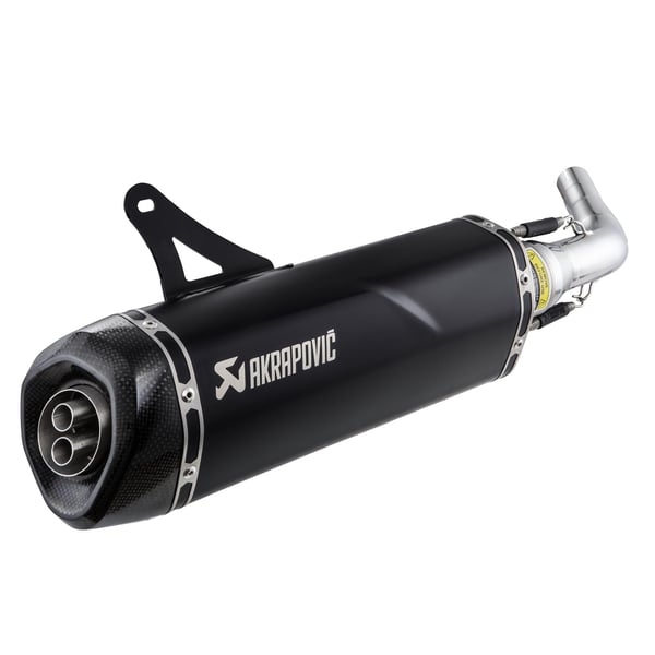 Rennauspuff AKRAPOVIC SLIP-ON Black Edition 2020 S-VE3SO9-HRSSBL - 126419 für Vespa GTS/GTS Super/GTV/GT 60 125-300ccm i.e. 4T LC