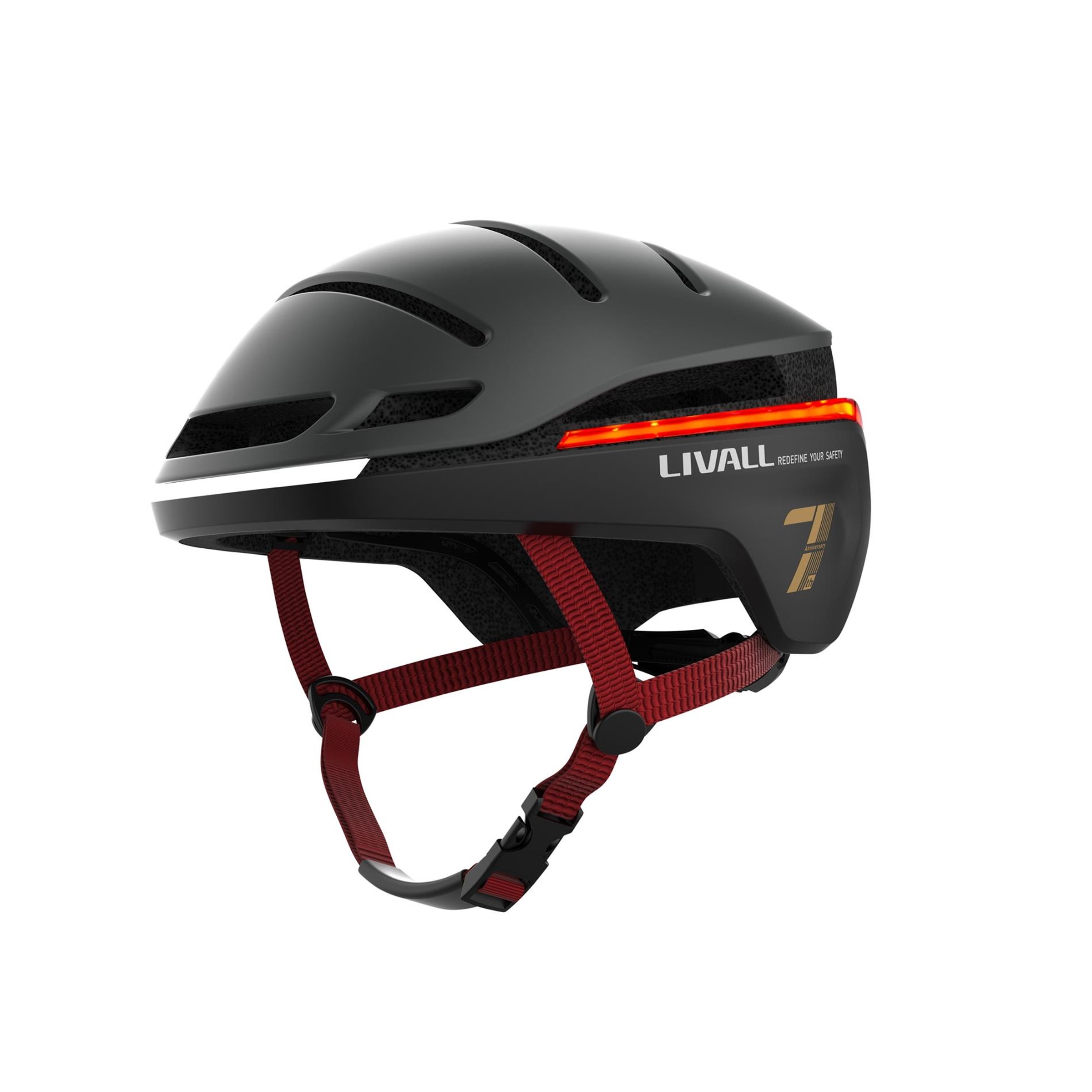 Fahrradhelm LIVALL EVO21, schwarz, Gr. M, 54-58cm Fahrradhelm