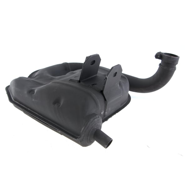 Rennauspuff SITO Plus 254, Stahl schwarz für Vespa 125 VNA-TS/150 VBA-Sprint/PX80-150/PE/Lusso