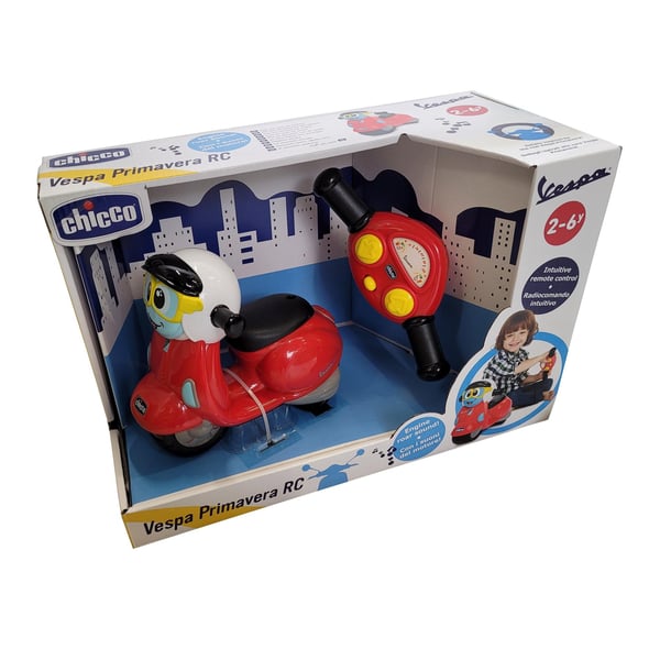 Spielzeugroller CHICCO Vespa RC rot 