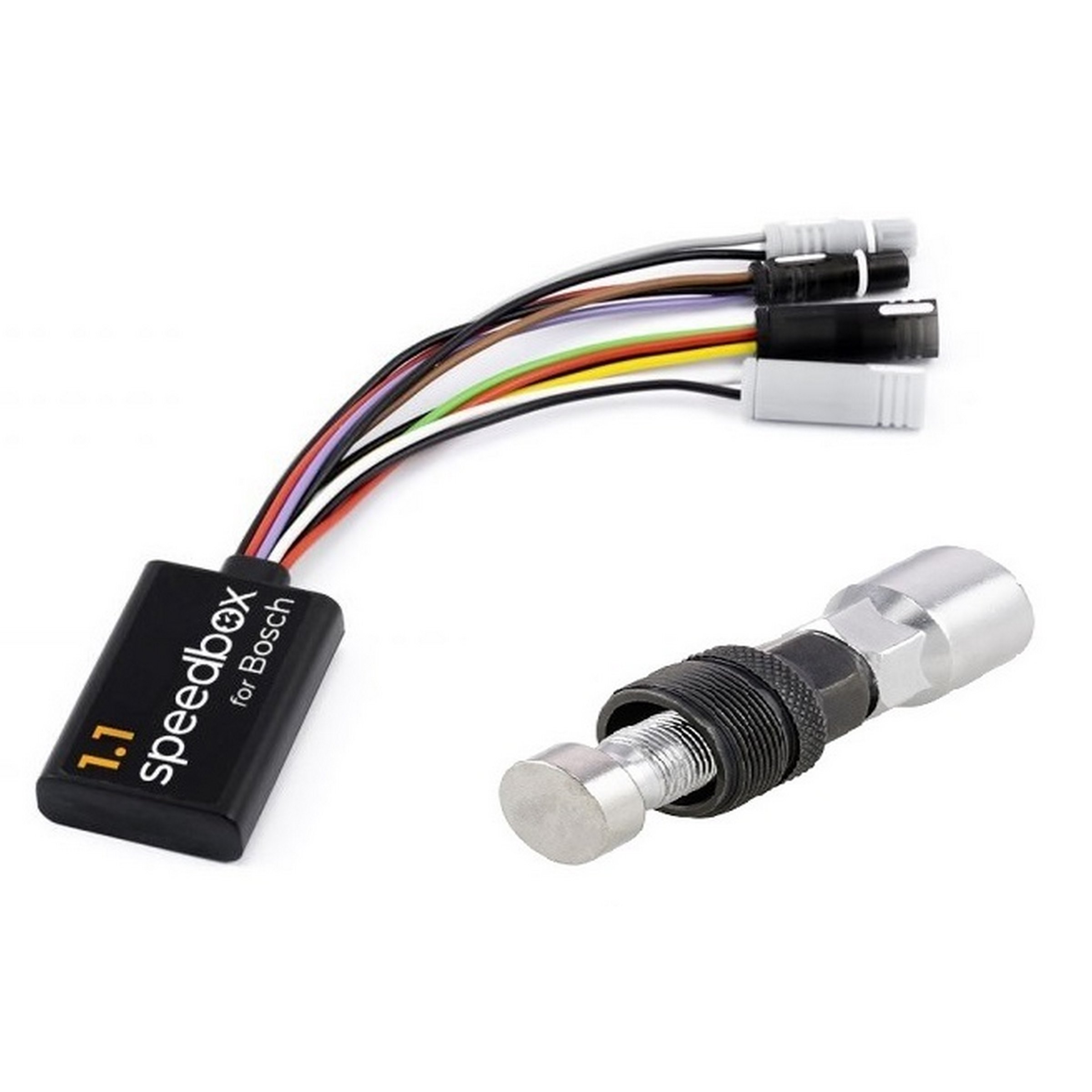Tuningmodul Set E-Bike SPEEDBOX 1.1 `22 (Gen4 Smart System) mit Kurbelabzieher für E-Bikes/Pedelecs mit Motor BOSCH Performance Line CX, Gen4 Smart System (BES3)