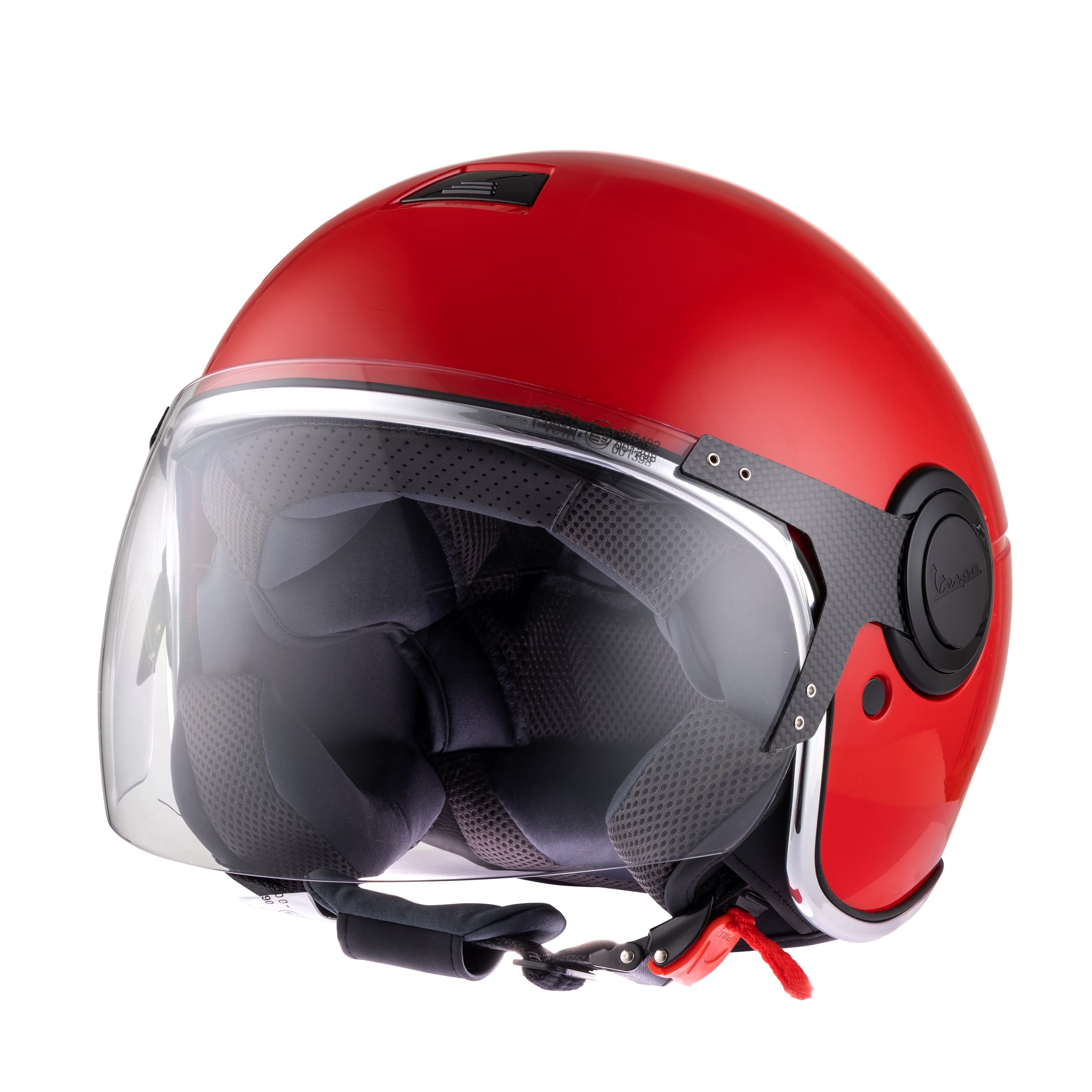 Helm PIAGGIO Vespa Argentario, rot, Dragon, R7 / 894, Gr. XL, 61cm Jethelm