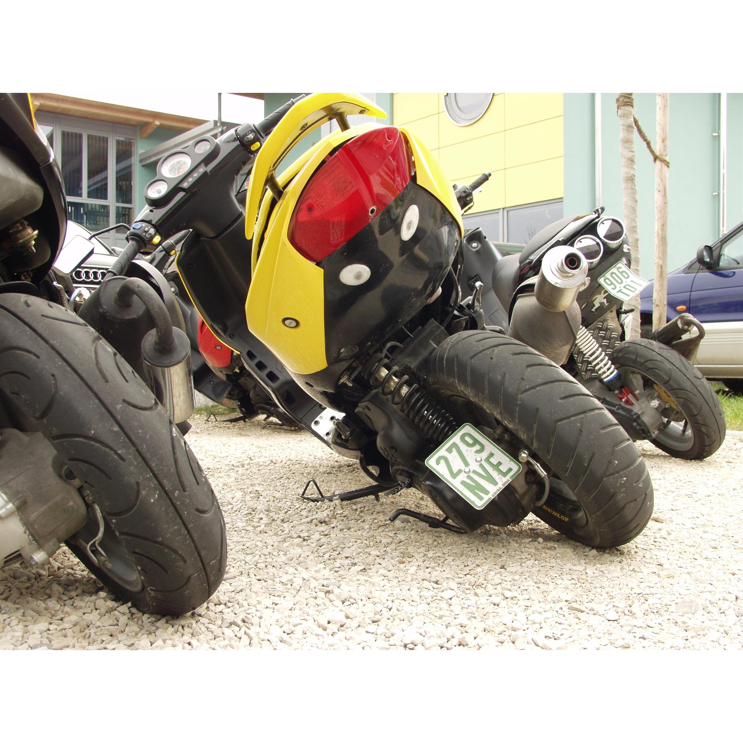 Seitenständer BUZZETTI für MBK/YAMAHA Ovetto/Neo's