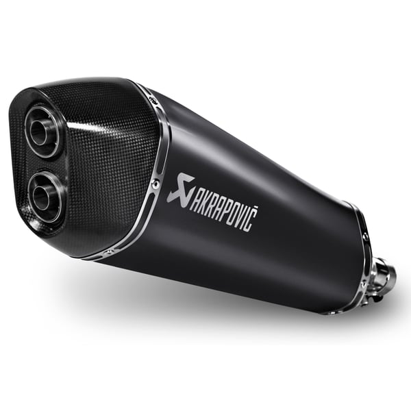 Rennauspuff AKRAPOVIC SLIP-ON Black Edition S-PI4SO3-HRSSBL für PIAGGIO/GILERA/PEUGEOT MP3/LT 400/500ccm/Beverly 500ccm/X EVO 400ccm/Fuoco 500ccm/Satelis 400/500ccm