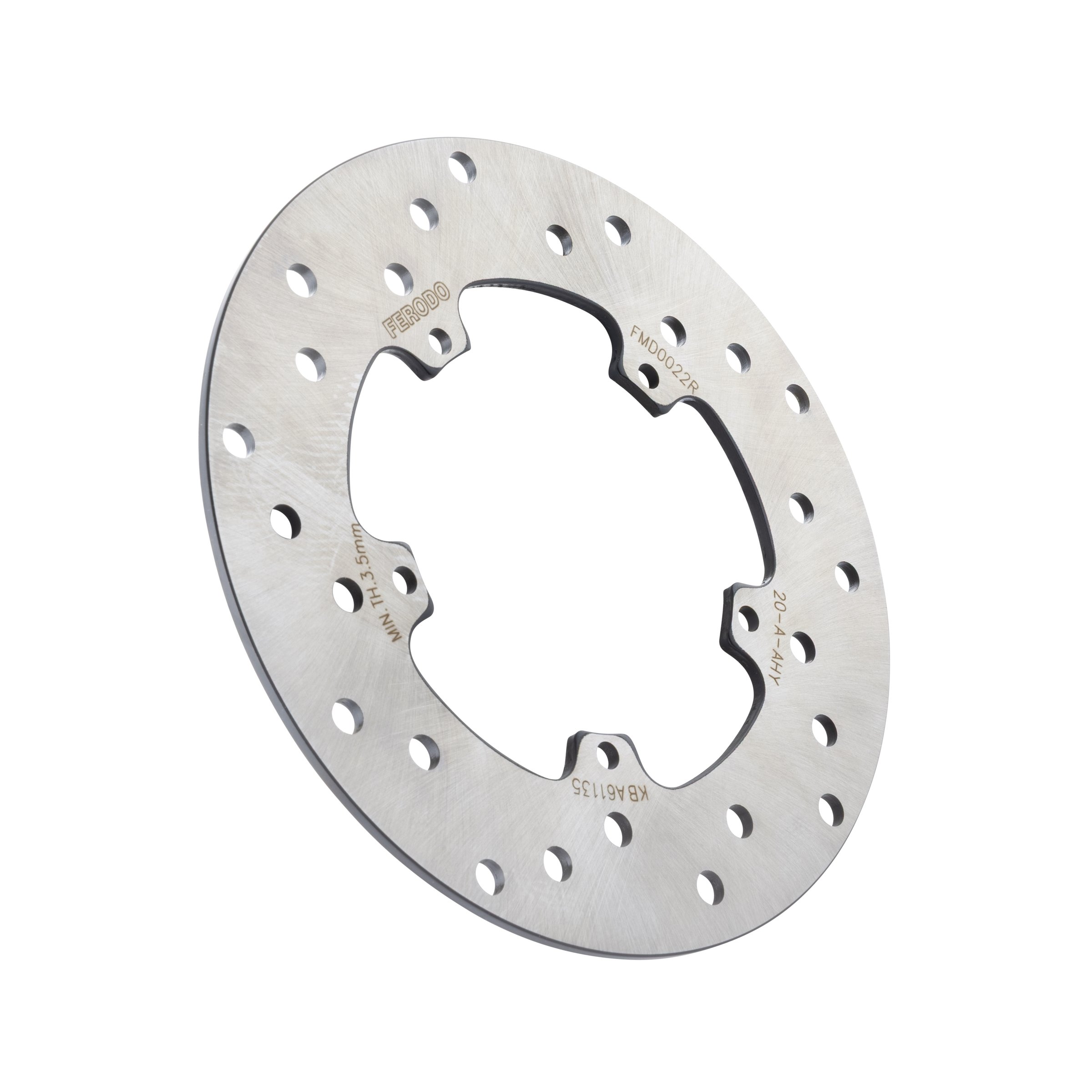 Bremsscheibe FERODO Standard 56395R - C-3721415 für Vespa PX 125-200 E '98/MY/'11/ET2/ET4/LX/LXV/S/Primavera/Sprint 50-150ccm/LML Star 125-200 2T/4T für Vespa PX 125-200 E '98/MY/'11/ET2/ET4/LX/LXV/S/Primavera/Sprint 50-150ccm/LML Star 125-200 2T/4T