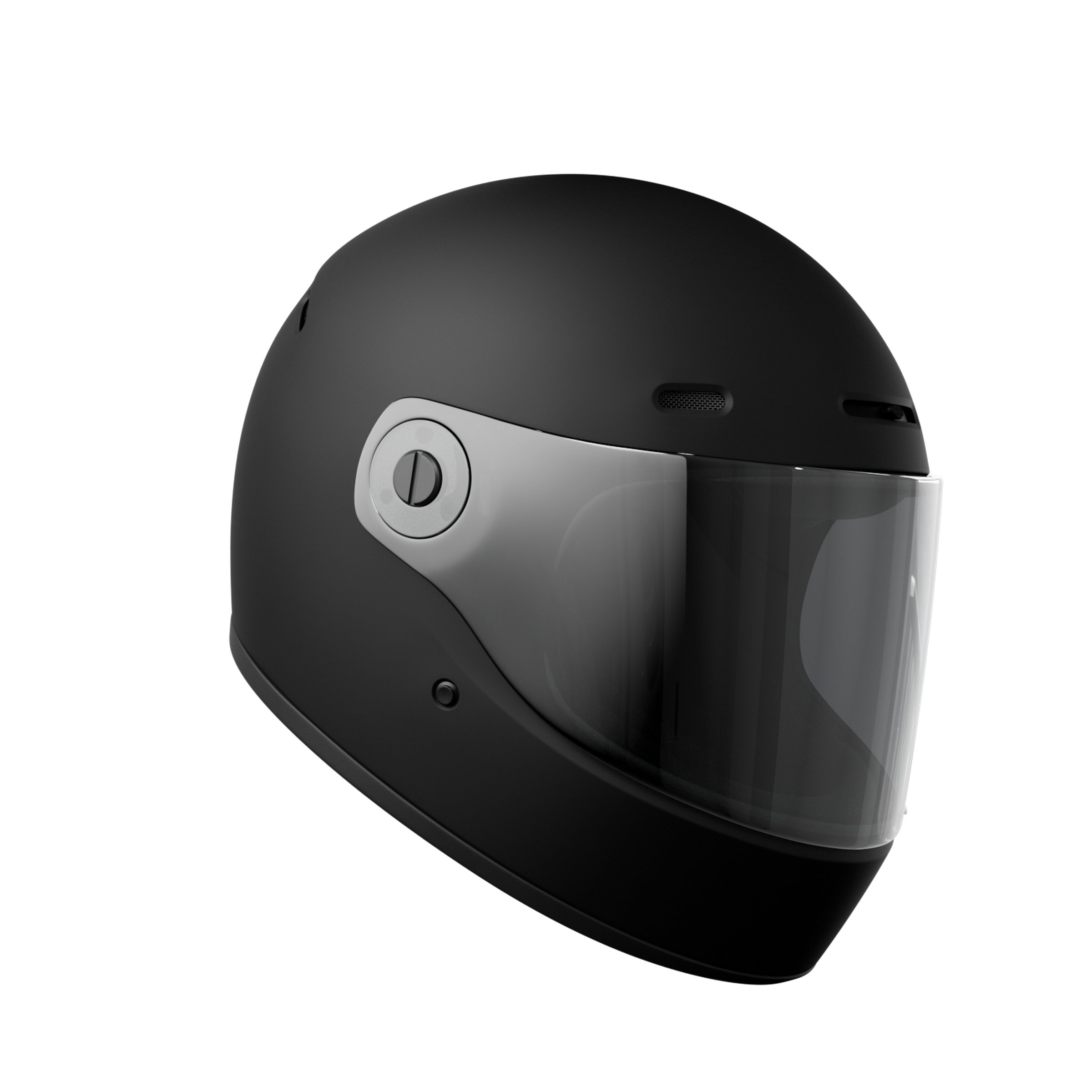 Helm JOHN DOE ONE, schwarz matt, Gr. XL, 61-62cm Integralhelm