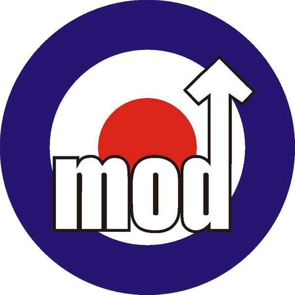 Aufkleber mit Motiv 'MOD Target' 