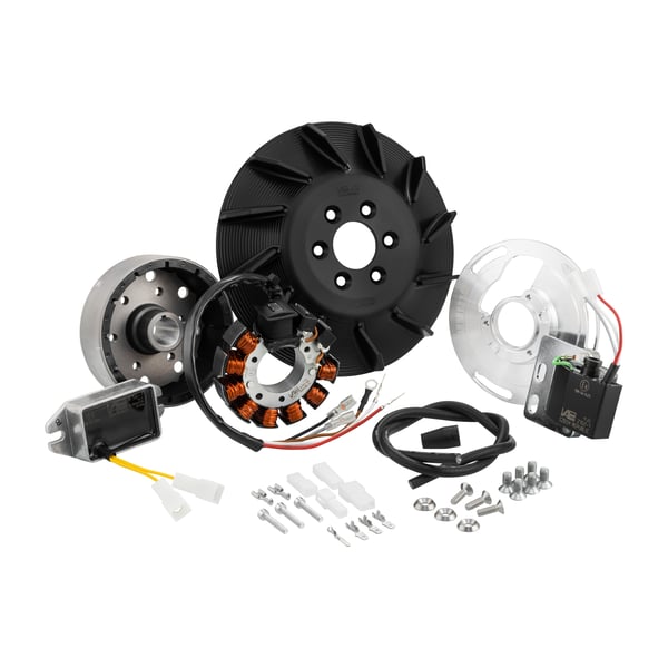 Zündung SIP PERFORMANCE by VAPE Sport 'Black Edition' 12V AC für Vespa 125 GTR 2°/TS 2°/150 Sprint V 2°/Super 2°/200 Rally 2°/PX80-200/PE/Lusso/Cosa