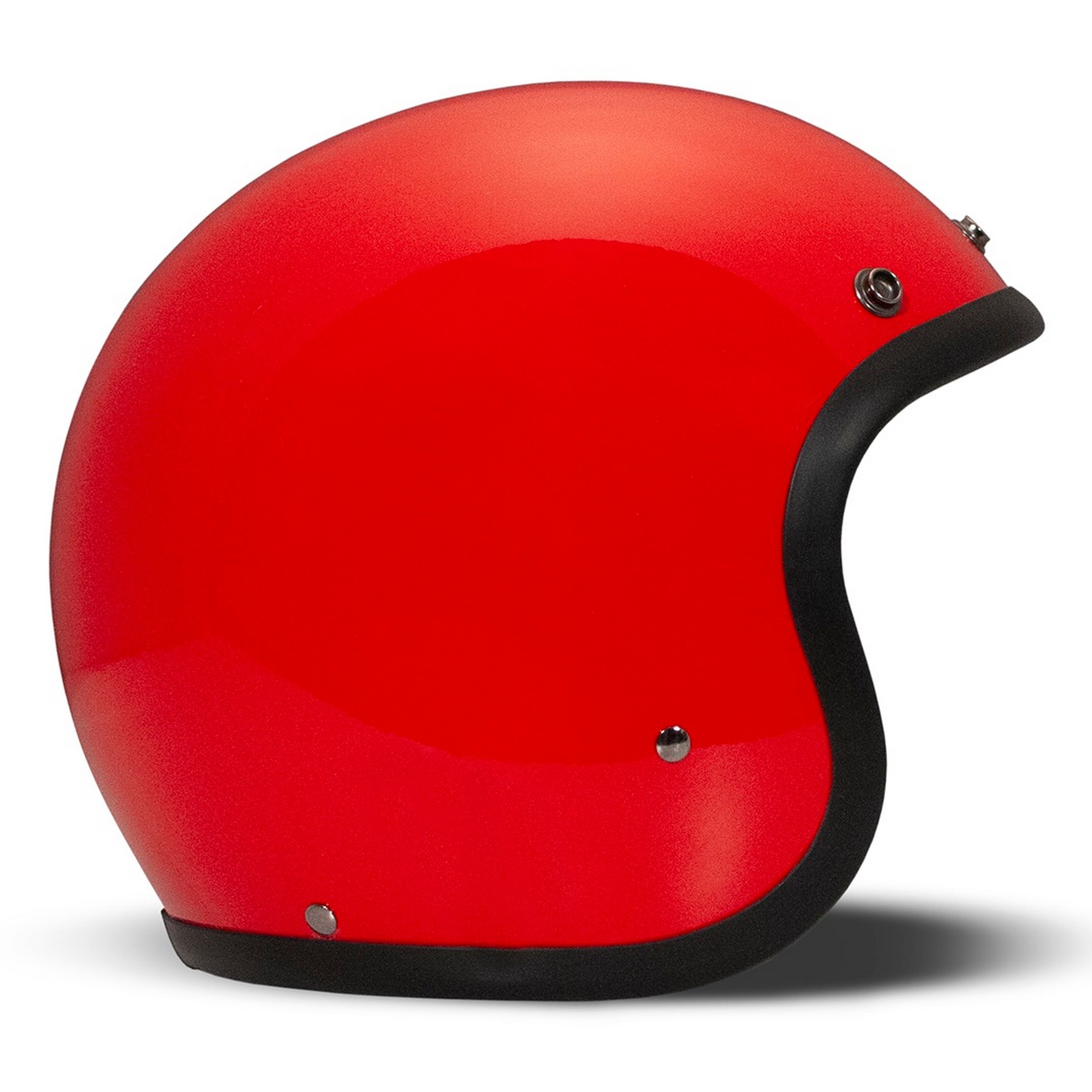 Helm DMD RETRO, rot glänzend, Gr. XXL, 61cm Jethelm