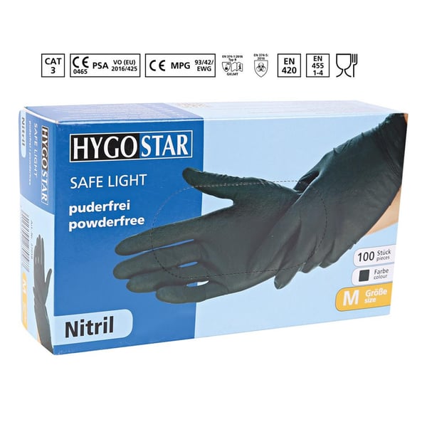 Handschuhe HygoStar Safe Light Größe: 9/L Unisex