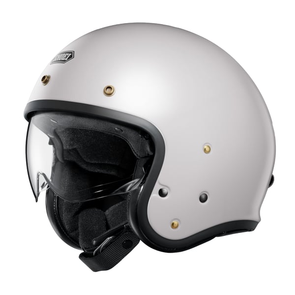 Helm SHOEI J.O2, weiß glänzend, Gr. L, 59-60cm Jethelm