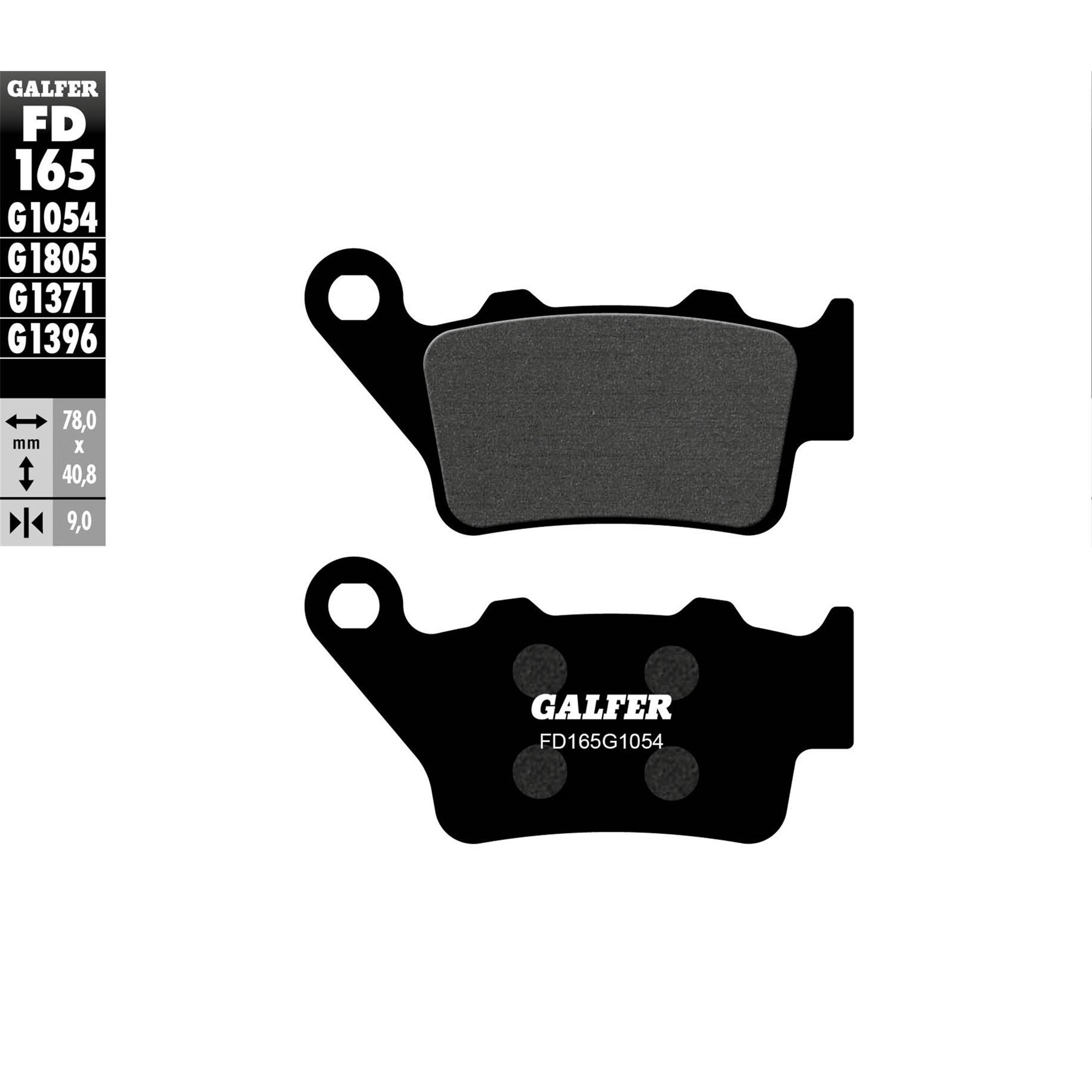Bremsbeläge GALFER S42 Scooter 