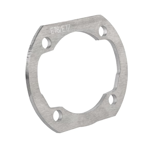 Spacer Zylinderfuß VMC Zylinder ET6 und ET7 (d) 4,0mm für Vespa 50-125/PV/ET3/PK/S/XL/XL2