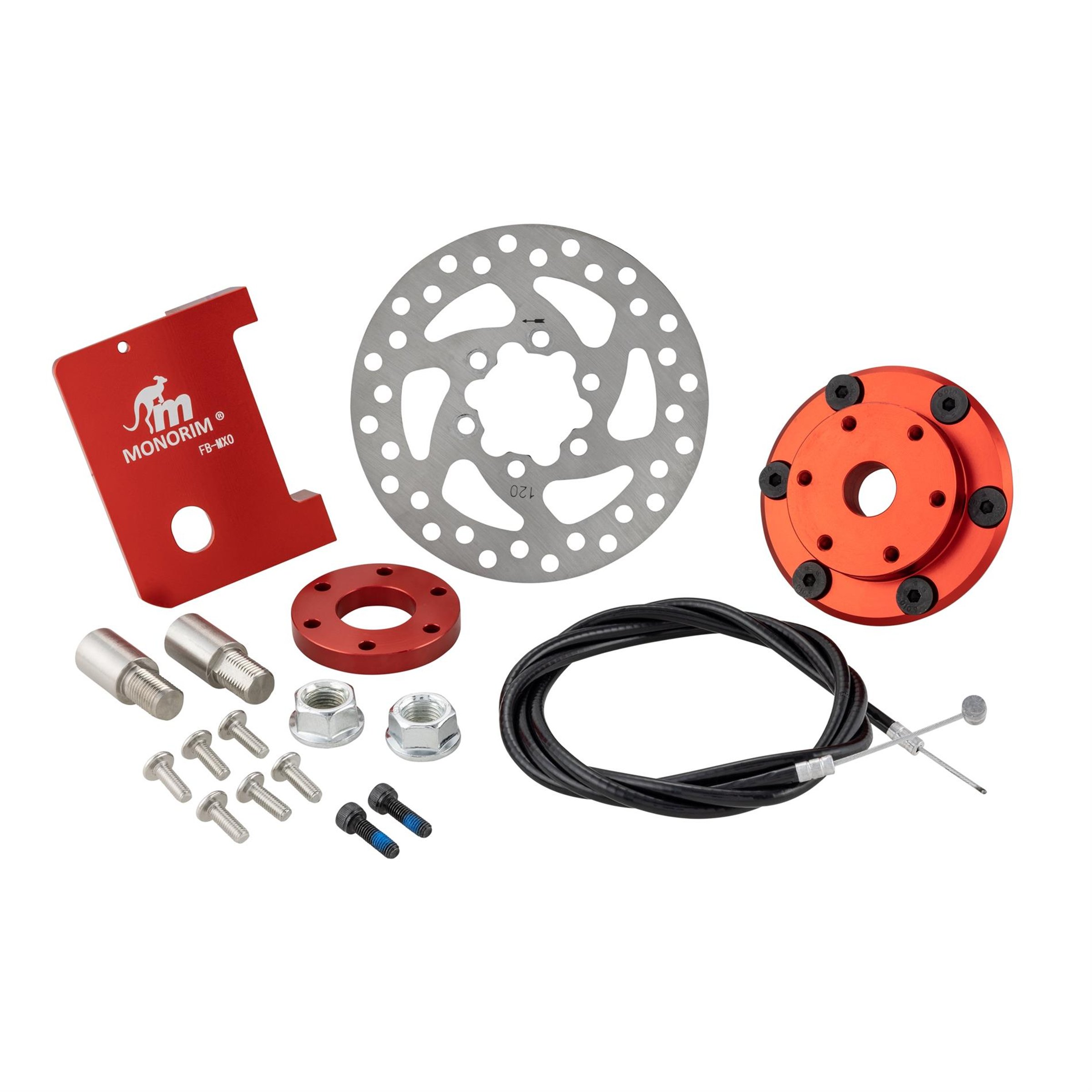 Umrüstkit Scheibenbremse MONORIM Vorderrad für SEGWAY Max G30 D/E/P/G30 D II/E II/G30 LD/LE für SEGWAY Max G30 D/E/P/G30 D II/E II/G30 LD/LE