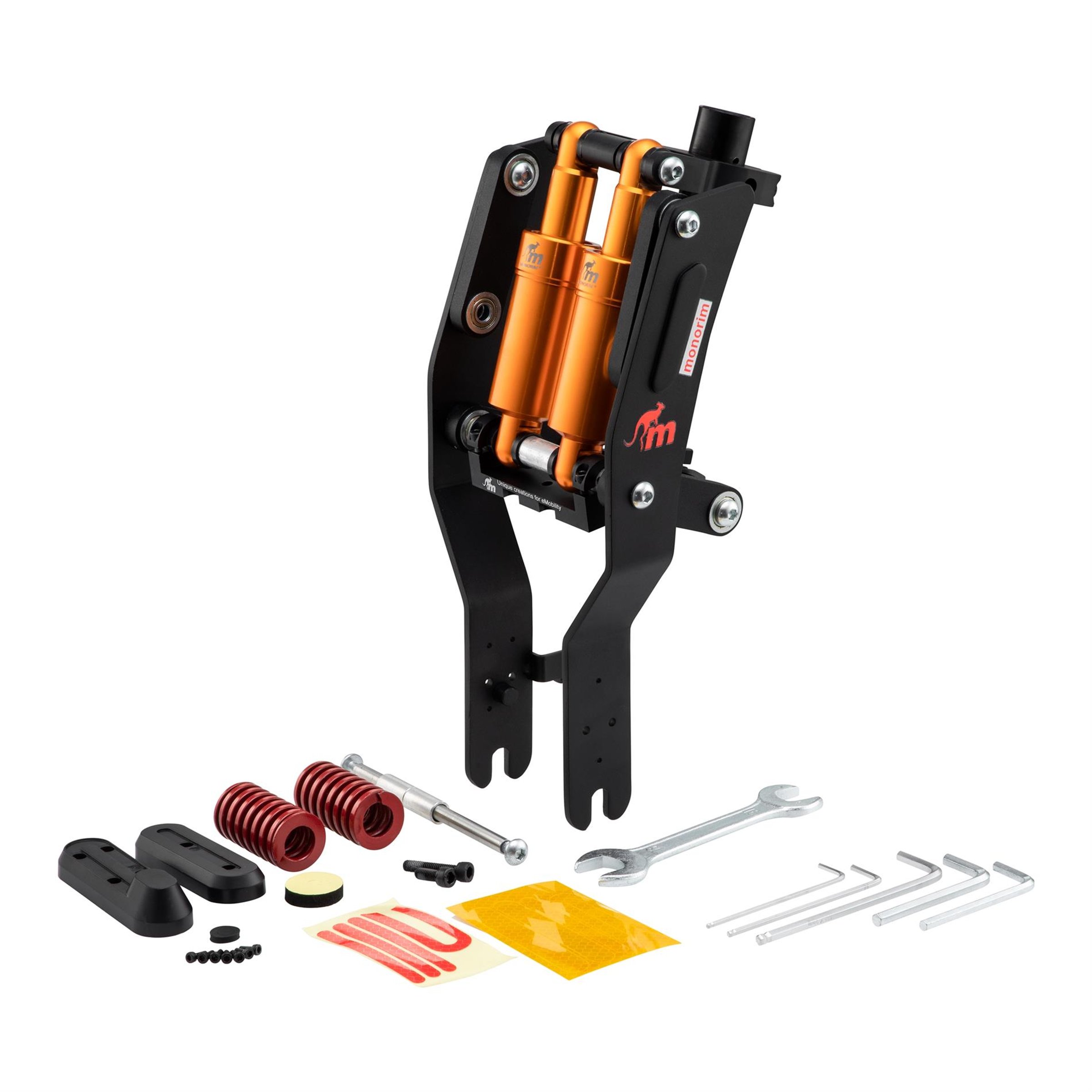 Stoßdämpferkit MONORIM für E-Scooter Vorderrad DMX0 Dual Suspension für SEGWAY Max G30 D/E/P/G30 D II/E II/G30 LD/LE für SEGWAY Max G30 D/E/P/G30 D II/E II/G30 LD/LE
