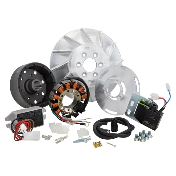 Zündung SIP PERFORMANCE by VAPE Sport 12V AC für Vespa 125 GTR 2°/TS 2°/150 Sprint V 2°/Super 2°/200 Rally 2°/PX80-200/PE/Lusso/Cosa , mit BFA 306ccm