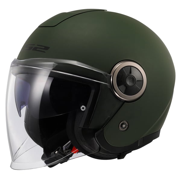 Helm LS2 Classy, green matt, Gr. M, 55-56cm Jethelm