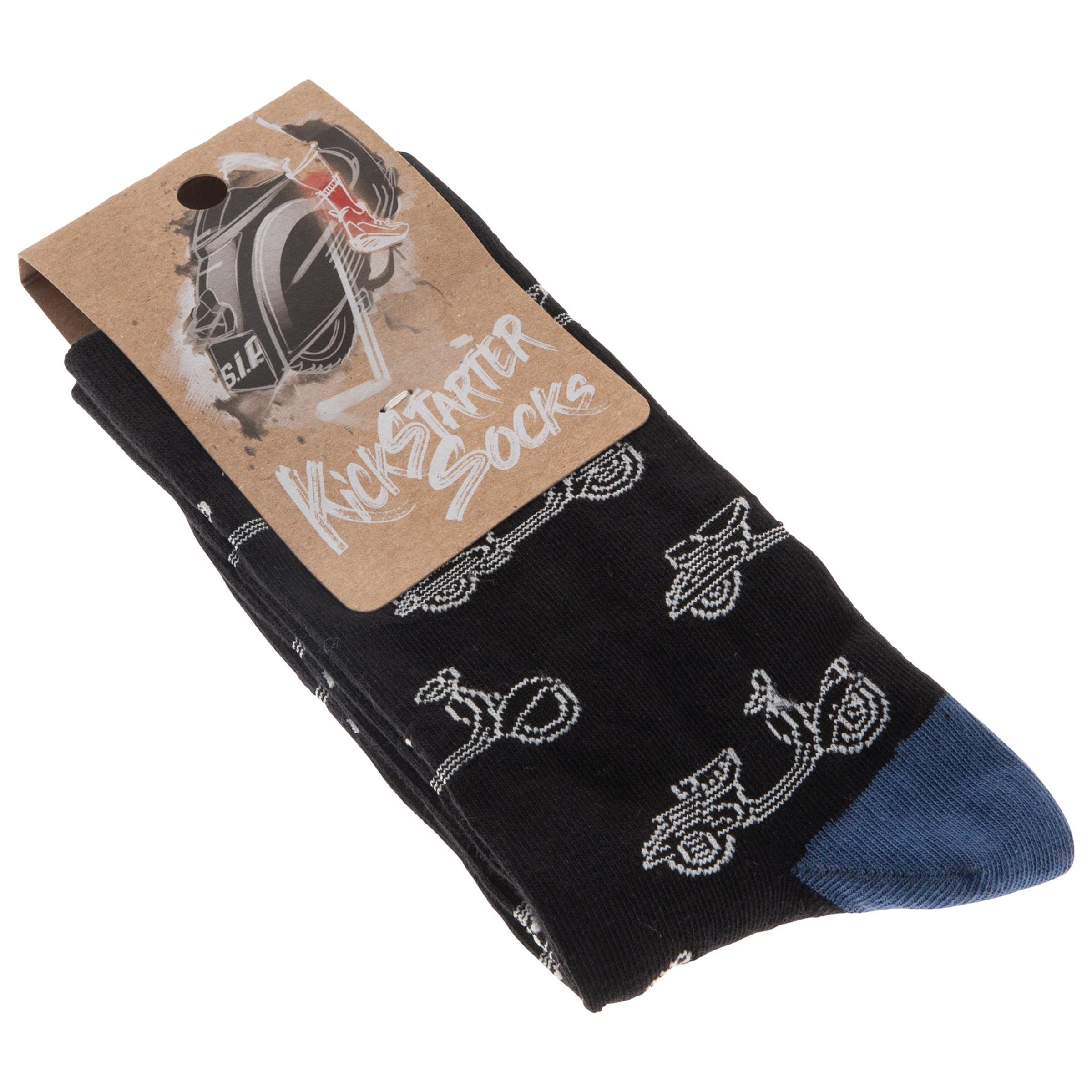 Socken SIP mit Motiv Vespa Motorroller Größe: 41-46 Unisex Unisex Unisex