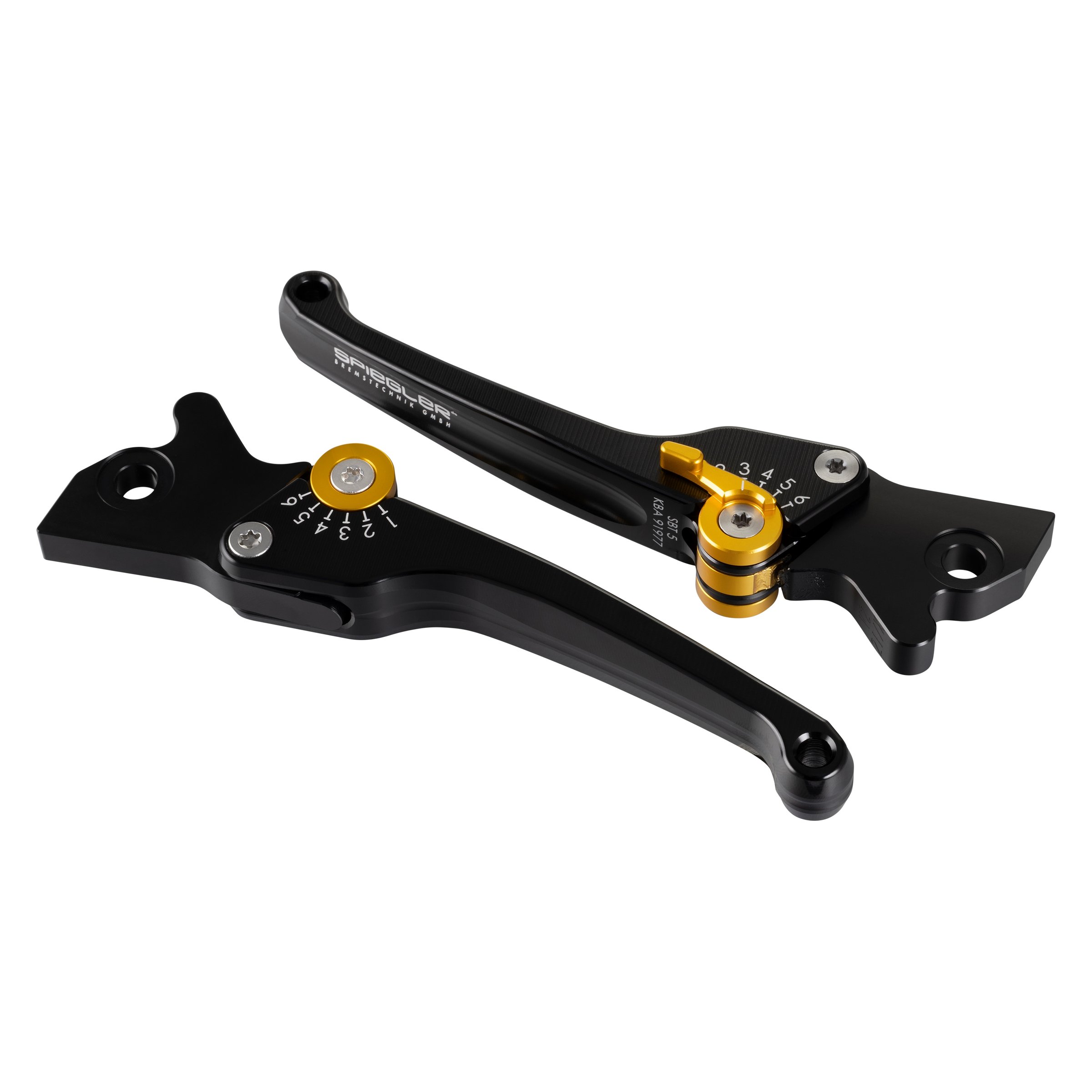 Sporthebel Set SPIEGLER REVA V2 links & rechts für Vespa GTS/GTS Super/GTS Super Sport/GTV 250-300ccm ('06-'22)