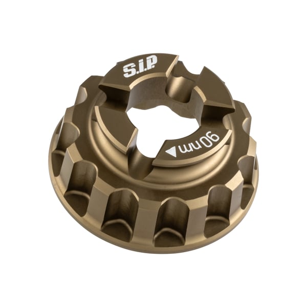 Sicherungskorb Mutter SW22 SIP PERFORMANCE, Bremstrommel, vorne für Vespa PK50-125/S/SS/XL/XL2/Automatica/PX80-200E 2°/Lusso/'98/MY/'11/T5/Cosa/LML Star 125-200 2T/4T/ Star 125/II/Lite 4T Automatica/CVT