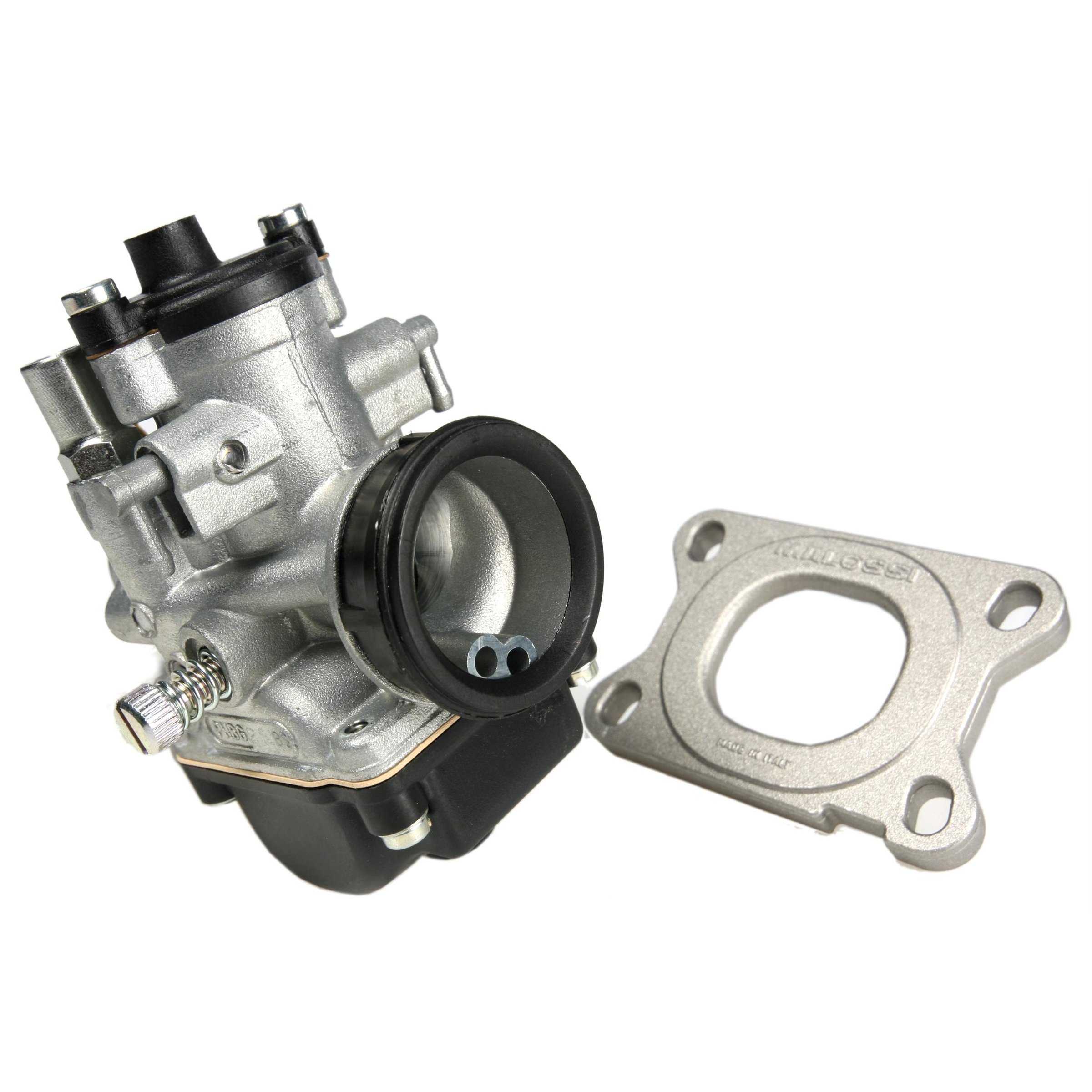 Vergaserkit MALOSSI PHBG 21 BS Rundschieber 1613524 für APRILIA 50 RS/Tuono/BETA Enduro/FANTIC Caballero/HM Derapage/MALAGUTI XSM/MBK X-Limit/X-Power/PEUGEOT XPS/XR6/RIEJU RS2/YAMAHA DT/TZR für MINARELLI AM 3-6 50ccm 2T LC für APRILIA 50 RS/Tuono/BETA End
